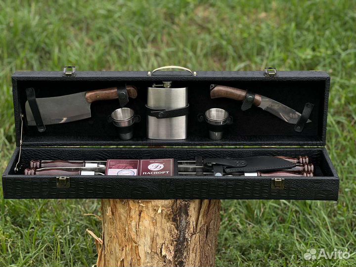 Шашлычный набор в кейсе