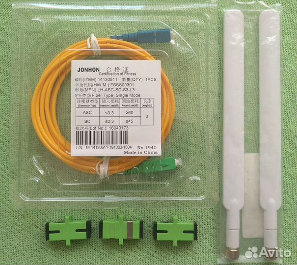 ONT-кабель, патч-корд, 3G-4G-LTE-антенны