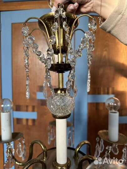 Хрустальная люстра СССР