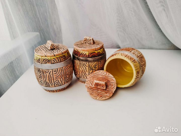 Солонка керамическая