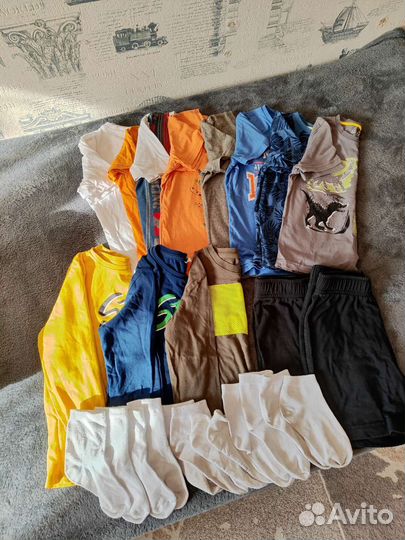 Детские вещи пакетом на мальчика от 116 до 134 рр