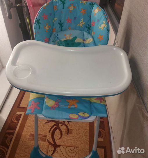Стульчик для кормления детей chicco polly