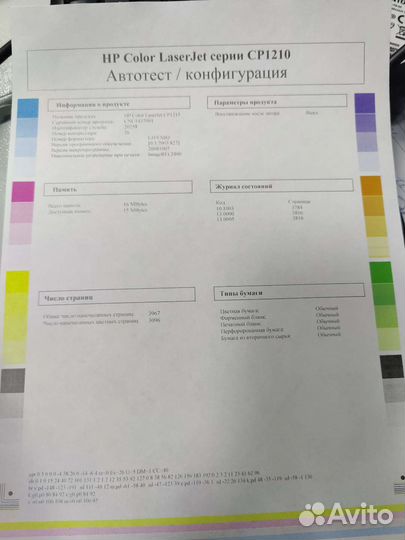 Hp color laserjet cp1215