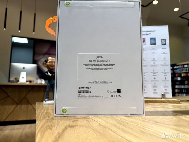 iPad 10-gen 64Gb/Wi-Fi Silver Новый/Гарантия