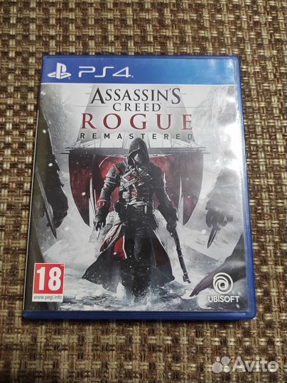 Assassins creed Rogue remastered PS4 рус