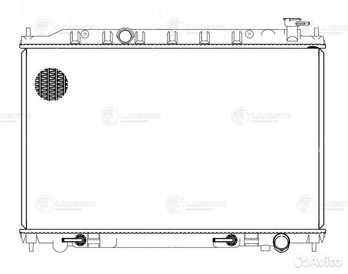 Радиатор охлаждения Nissan Murano (Z50)
