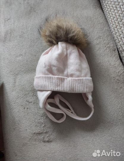 Шапка зимняя для девочки размер 46