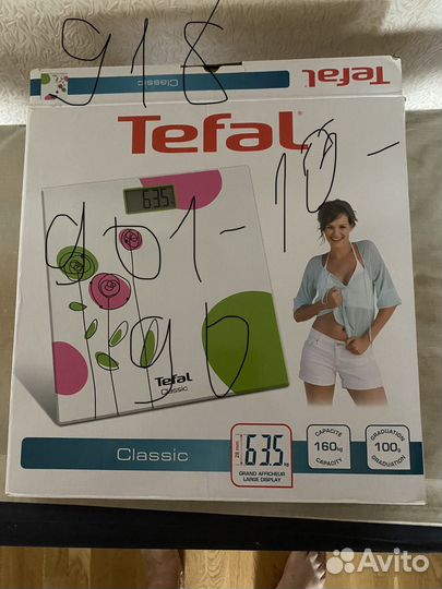 Весы напольные tefal