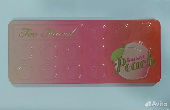 Палетка теней too faced