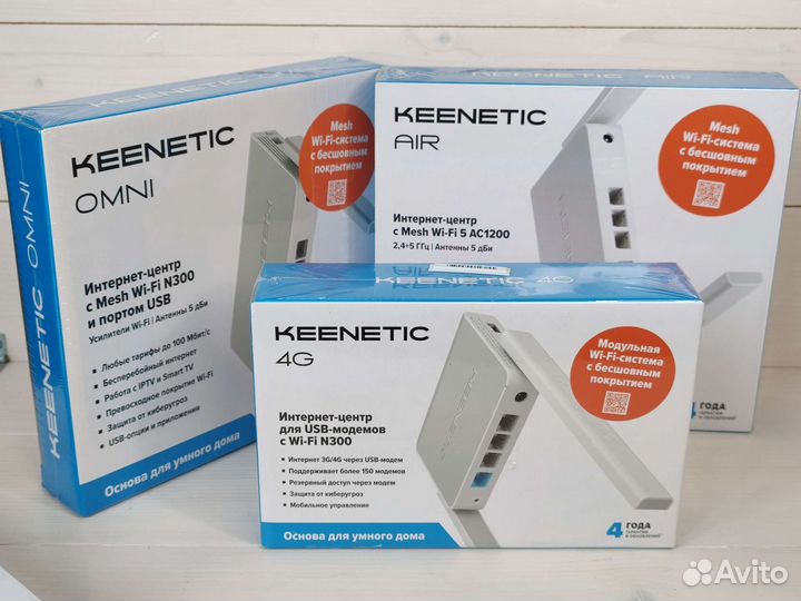 Wi-Fi роутер Keenetic