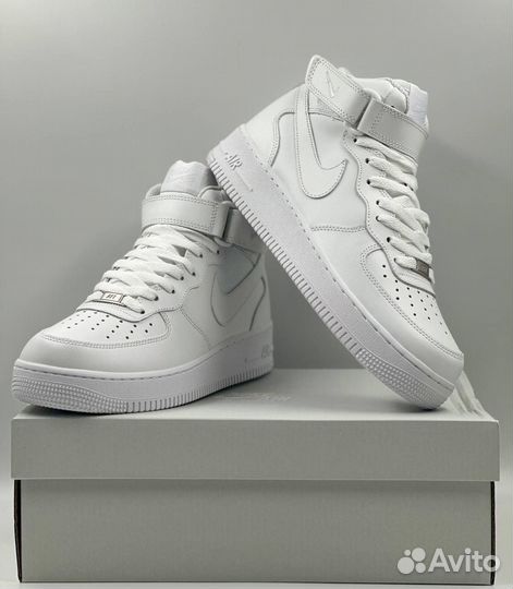 Nike Air Force 1 High (с мехом)