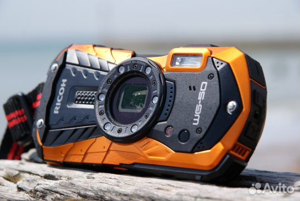 Водонепроницаемый фотоаппарат ricoh WG-50