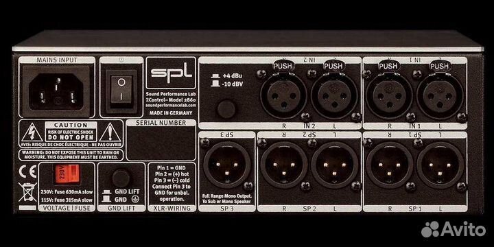 SPL 2Control Монитор-центр/ усилитель д. наушников
