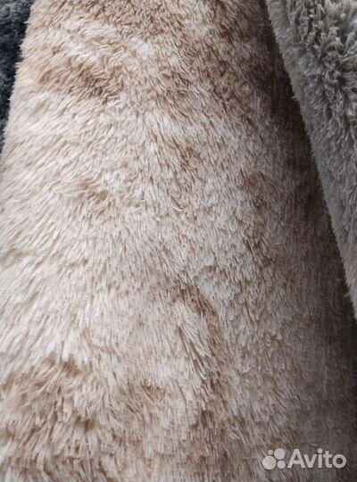 Пушистый меховой ковёр 120 х 160 см