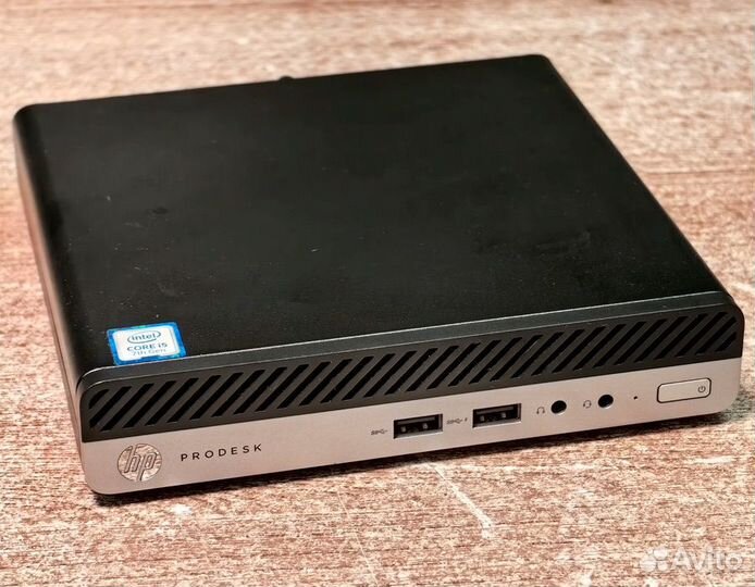 HP Prodesk 400 G3 8гб, i5 7500T, 256SSD