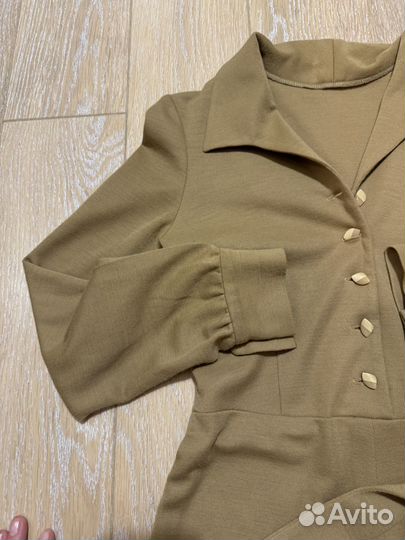 Платье шерстяное