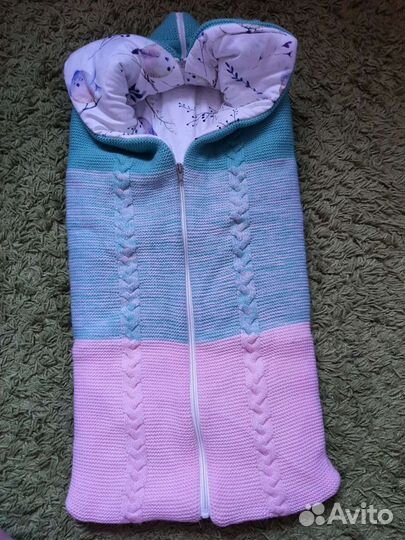 Конверт одеяло на выписку