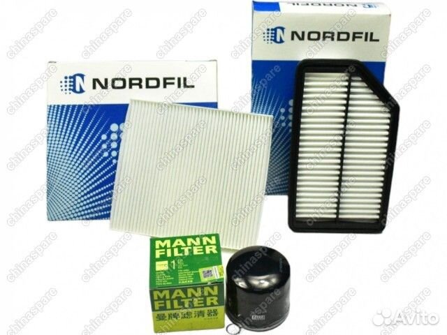 Комплект фильтров для Hyundai Solaris, Kia Rio