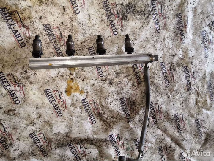 Топливная рампа и форсунки Honda partner h-rv