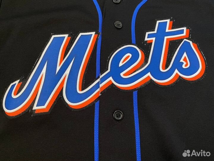 New York Mets бейсбольная майка млб