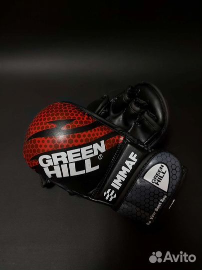 Перчатки green hill для MMA