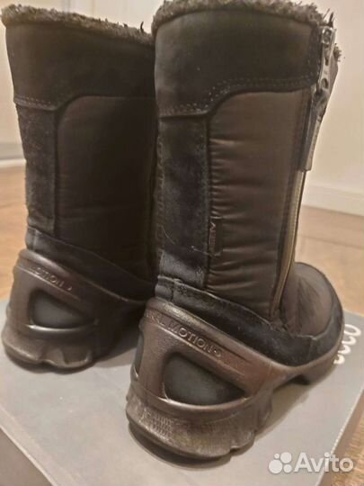 Сапоги ecco зима