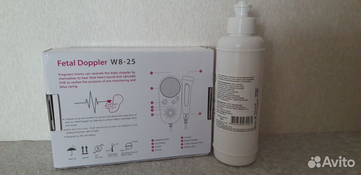 Фетальный допплер для беременных W8-25