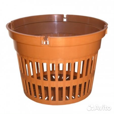 Сетчатый горшок для водных культур d-16 см