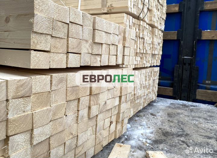 Брусок сухой строганный