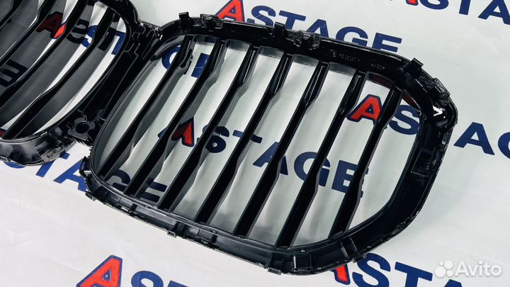 Решетка радиатора ноздри BMW X5 G05 сухой карбон