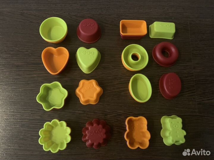 Детские формочки для кексов и печенья