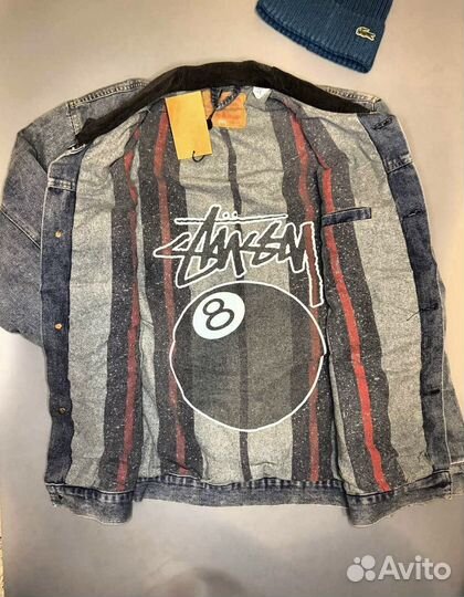 Джинсовая куртка levis and stussy