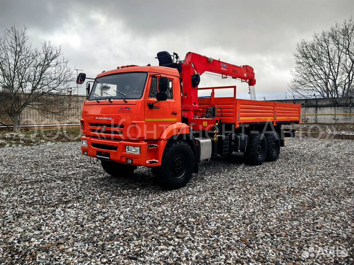 КАМАЗ 43118 с КМУ, 2023