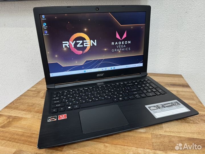 Идеальный Acer Ryzen 3 4 ядра 8Gb DDR4 SSD+500Gb