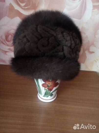 Шапка норковая