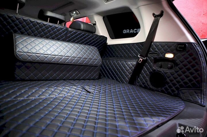 3Д коврики из экокожи exeed