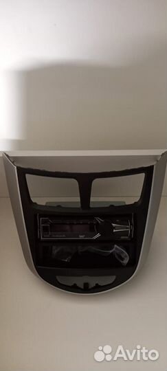 Рамка с Магнитол для hyundai solaris 1