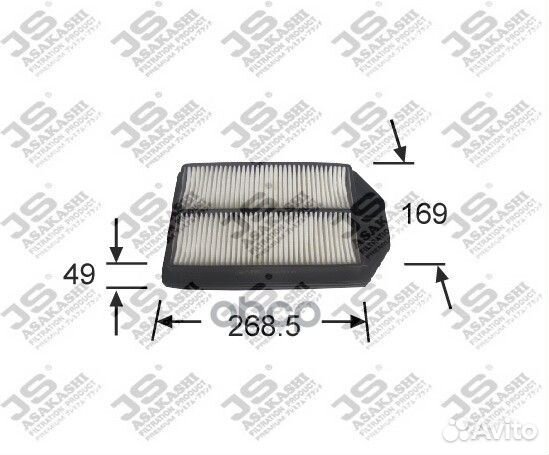 Фильтр воздушный honda CR-V III 2.4 honda 17220