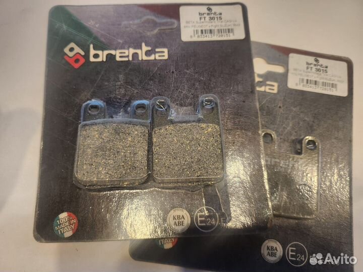 Тормозные колодки Brenta BR3015 (4 шт)