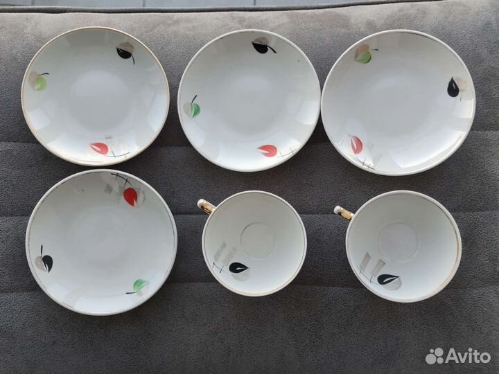 Сакта Рига блюдце чашка 1962-1963