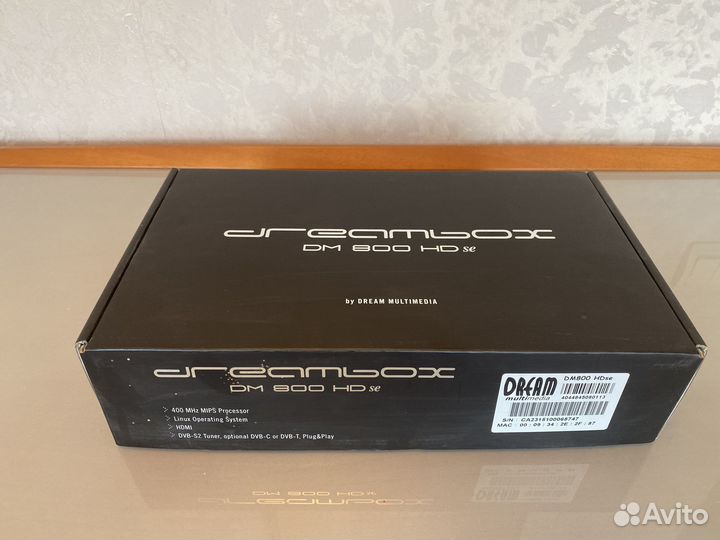 Спутниковый ресивер Dreambox DM 800 HD SE