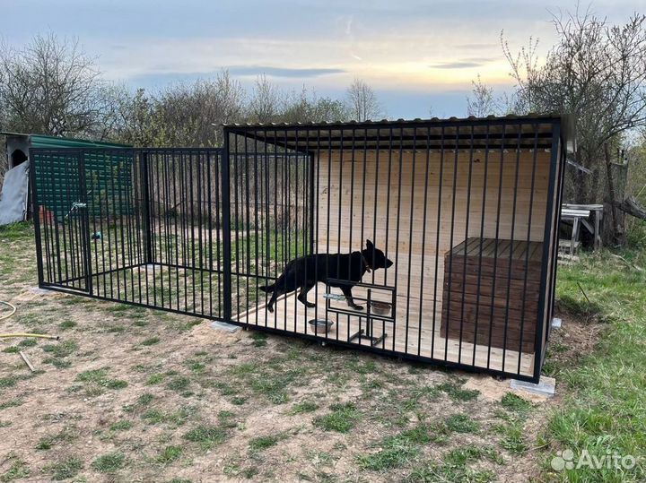 Вольер для собак под ключ