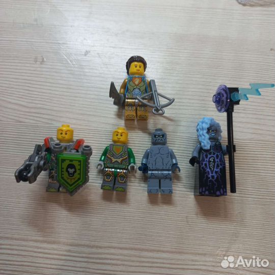 Lego ninjago, nexo knights фигурки