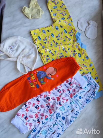 Вещи для новорожденного малыша 0-3 месяцев