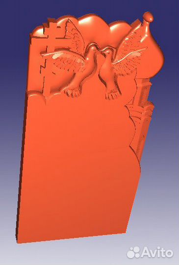 Модели памятников в 3d для изготовления из мрамора