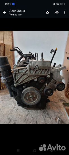 Блок двигателя santa fe