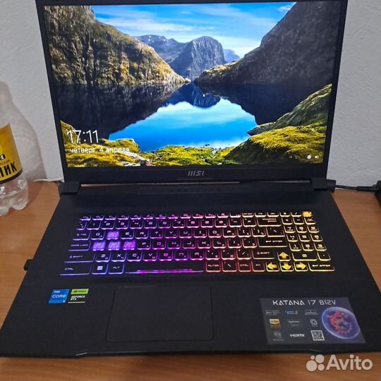 MSI Katana B12VFK-463XRU черный