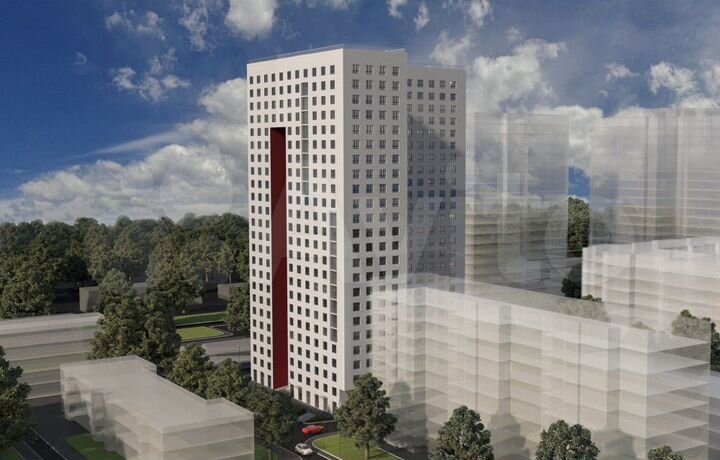 1-к. квартира, 41,7 м², 6/24 эт.