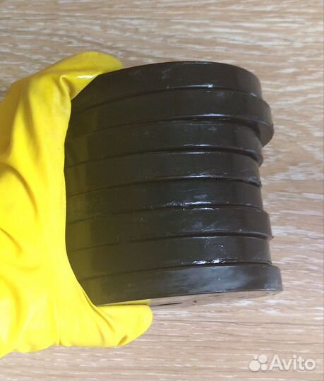 Спортивные блины для гантели 0,5 кг (8 шт.)