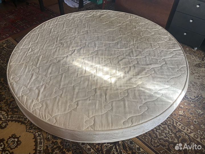 Матрац круглый 2 на 2